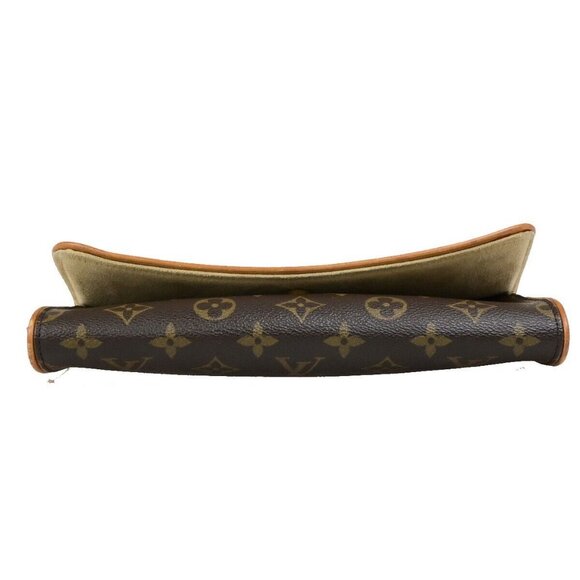 LOUIS VUITTON Pochette Twin GM 2Way Shoulder Bag Monogram Brown M51852 80ED239 - Picture 5 of 15